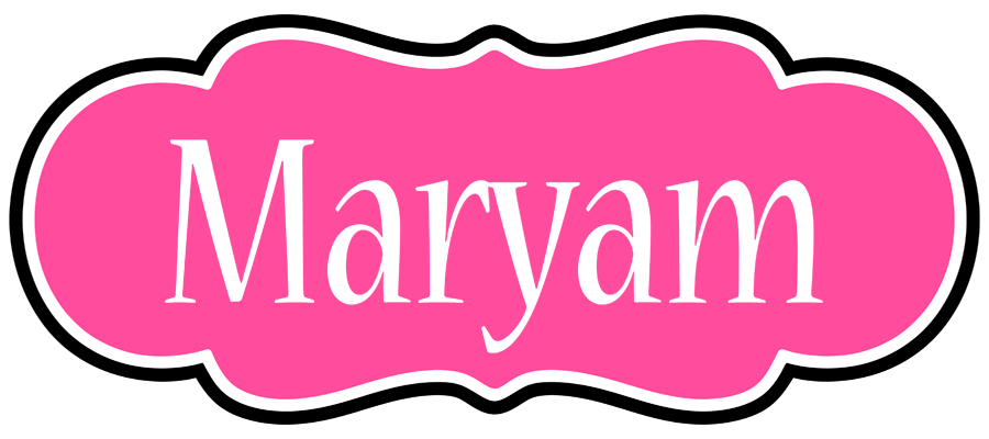 Maryam invitation logo