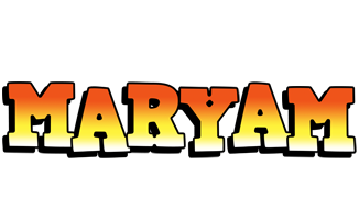 Maryam sunset logo