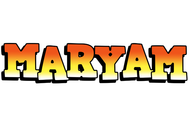 Maryam sunset logo