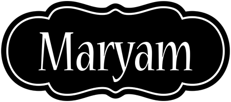 Maryam welcome logo