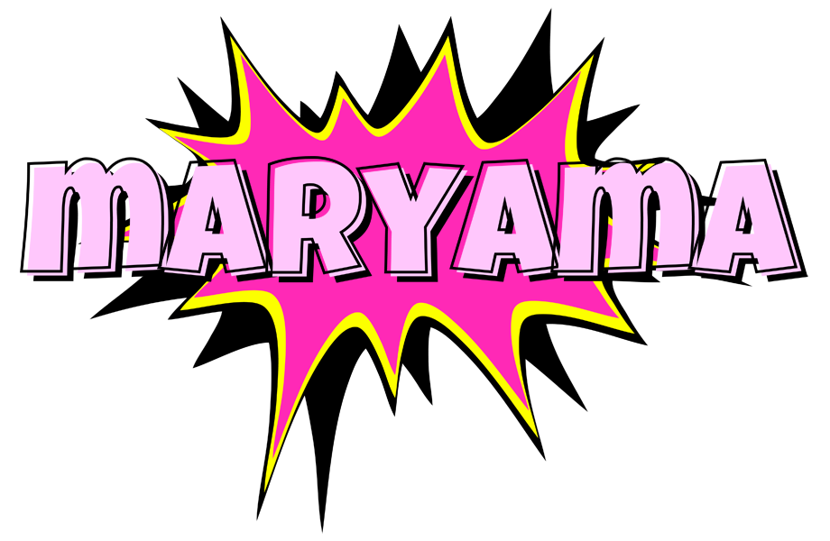Maryama badabing logo