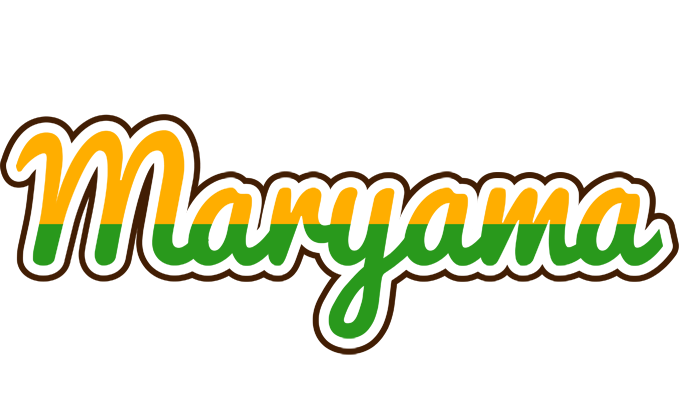 Maryama banana logo