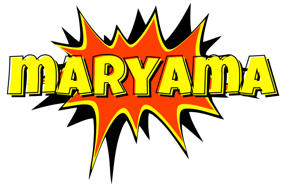 Maryama bazinga logo
