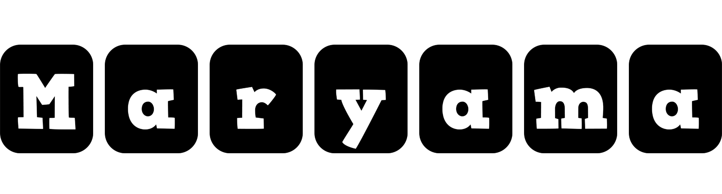 Maryama box logo