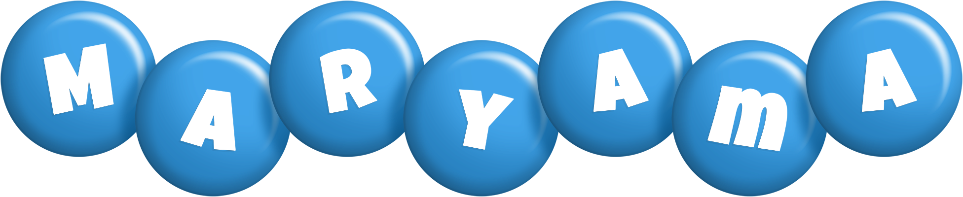 Maryama candy-blue logo