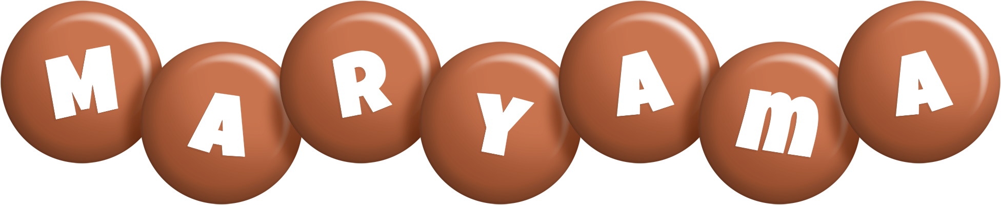 Maryama candy-brown logo