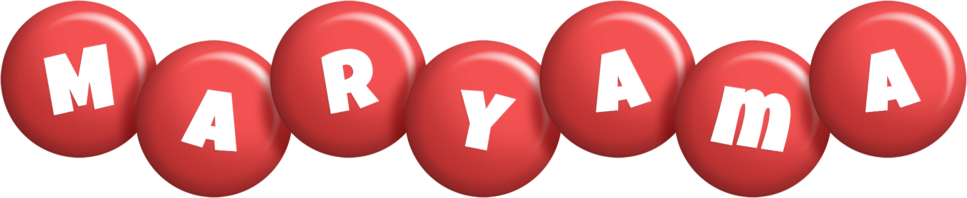 Maryama candy-red logo
