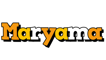 Maryama cartoon logo