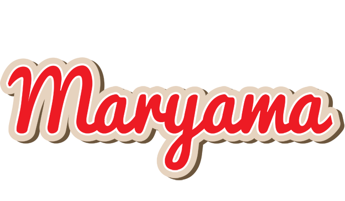 Maryama chocolate logo