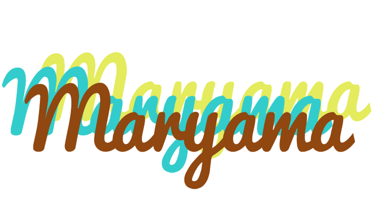 Maryama cupcake logo