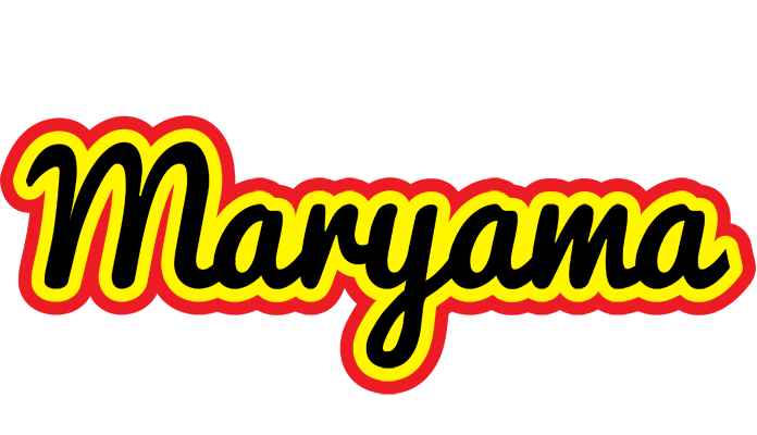 Maryama flaming logo