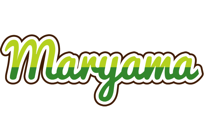 Maryama golfing logo