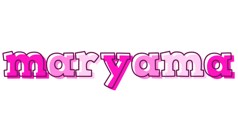 Maryama hello logo
