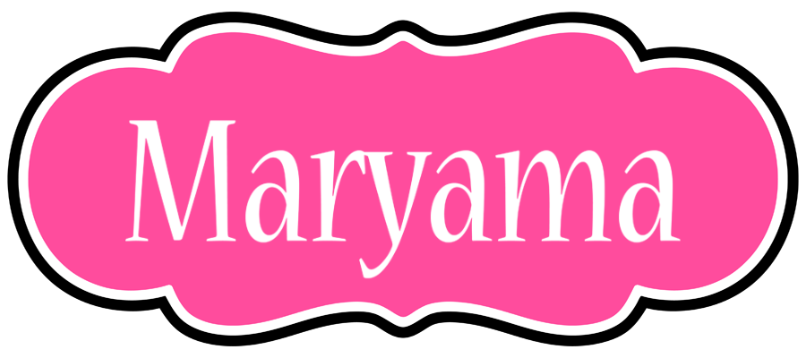 Maryama invitation logo