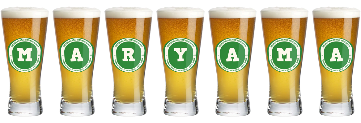 Maryama lager logo