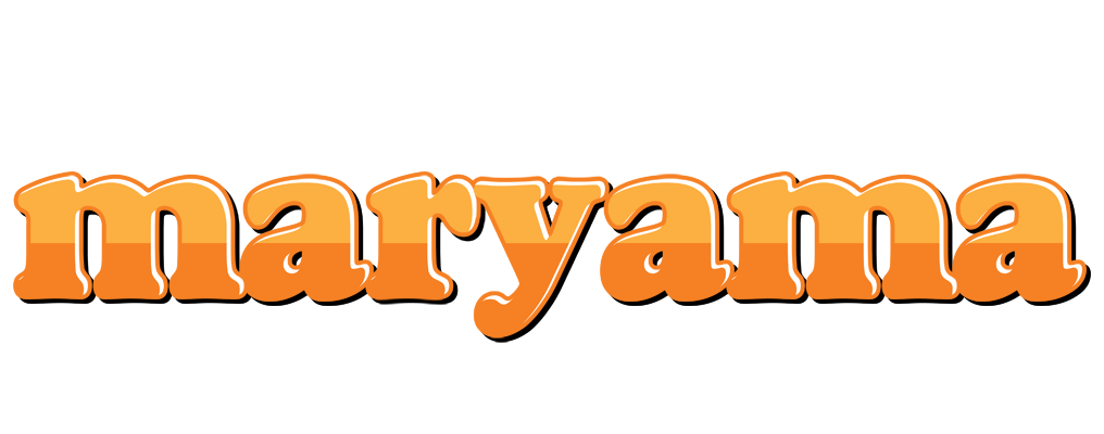 Maryama orange logo