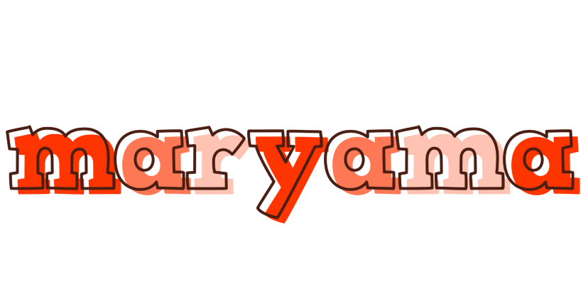Maryama paint logo