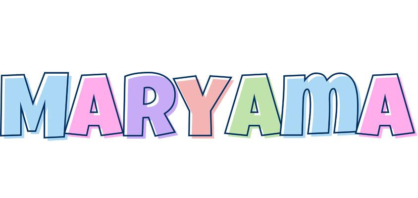 Maryama pastel logo