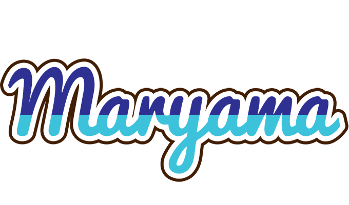 Maryama raining logo