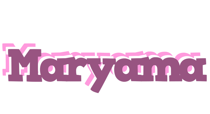 Maryama relaxing logo