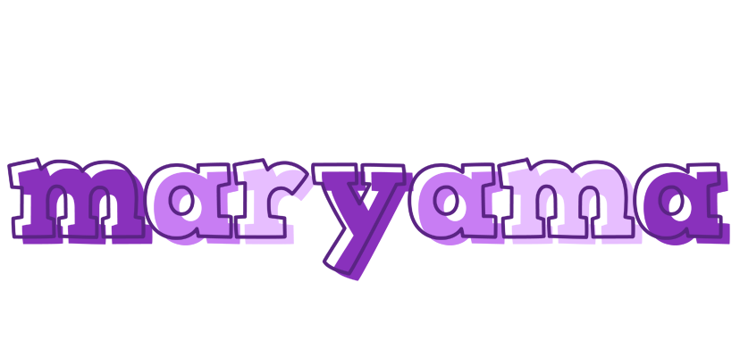 Maryama sensual logo