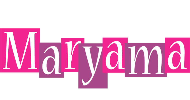 Maryama whine logo