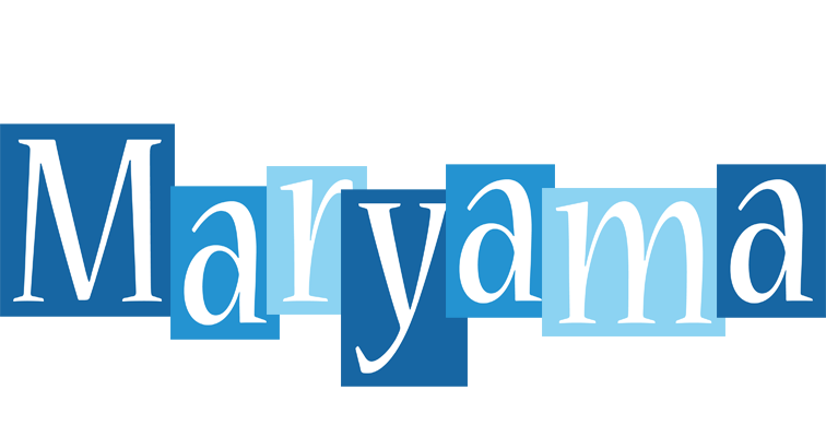 Maryama winter logo