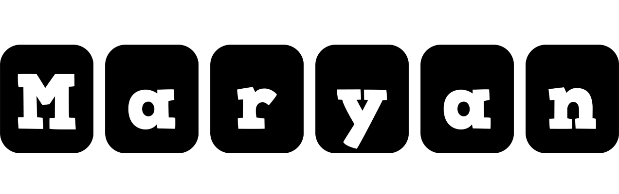 Maryan box logo
