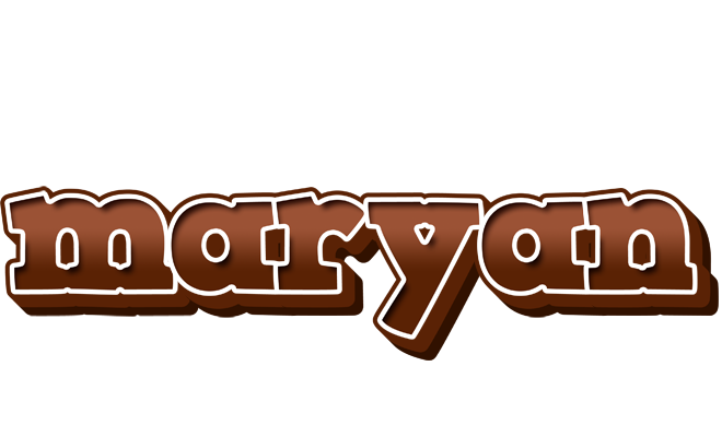 Maryan brownie logo