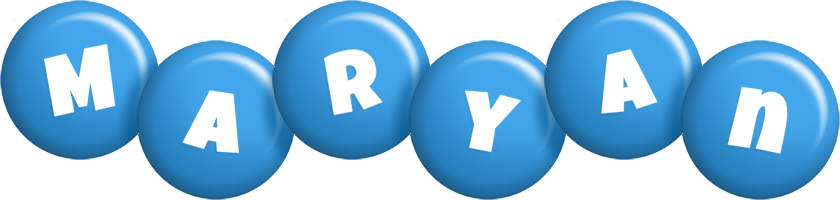 Maryan candy-blue logo