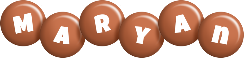 Maryan candy-brown logo