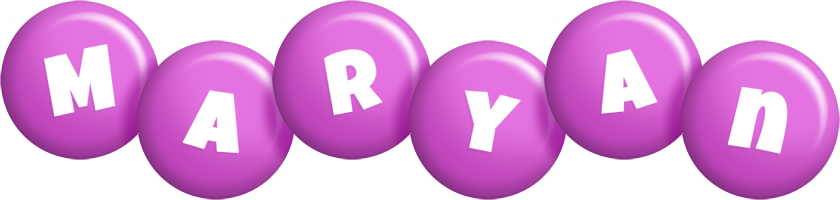 Maryan candy-purple logo