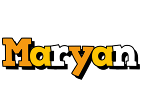 Maryan cartoon logo