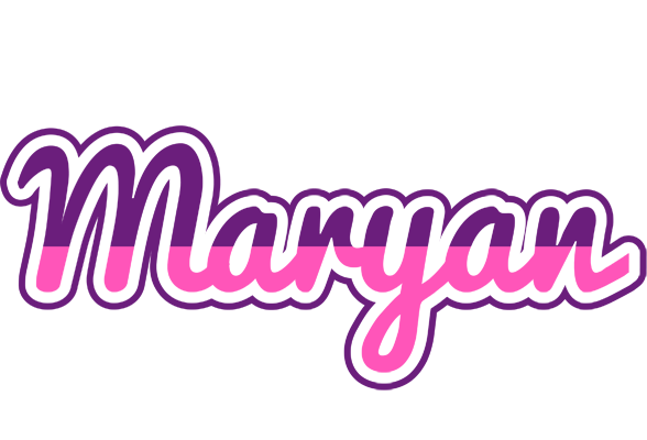 Maryan cheerful logo