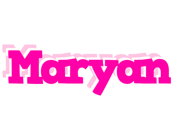 Maryan dancing logo