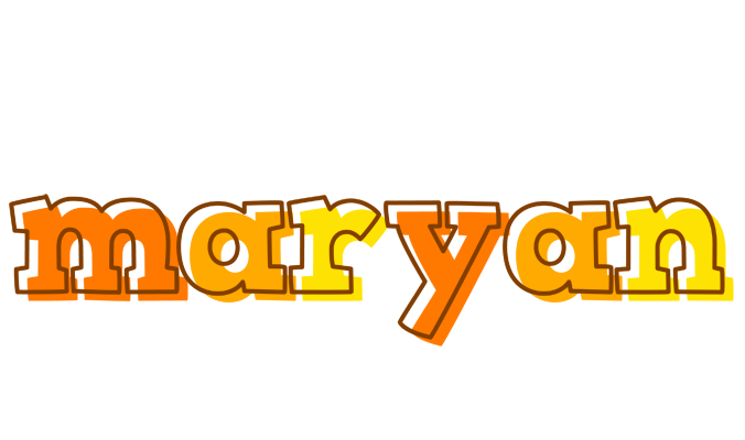 Maryan desert logo