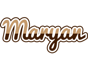 Maryan exclusive logo