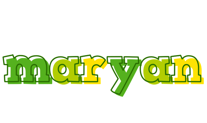 Maryan juice logo