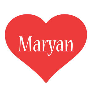 Maryan love logo