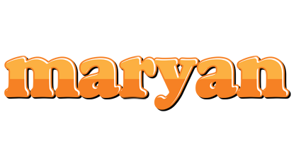 Maryan orange logo