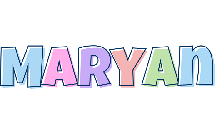 Maryan pastel logo