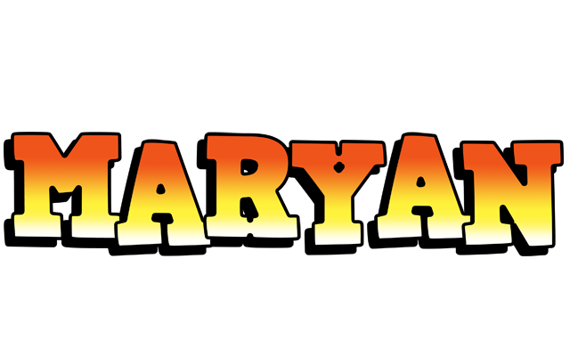 Maryan sunset logo