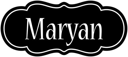 Maryan welcome logo