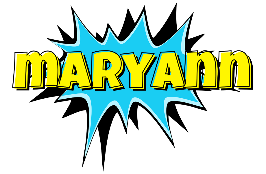 Maryann amazing logo