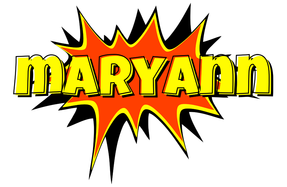 Maryann bazinga logo