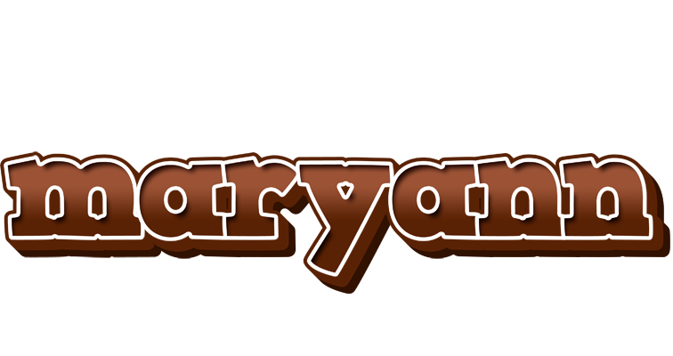 Maryann brownie logo