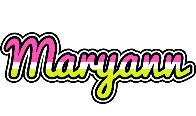 Maryann candies logo