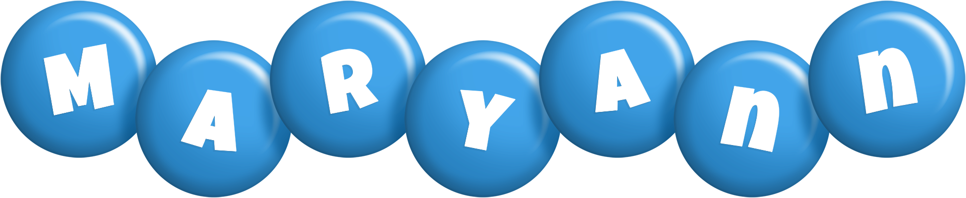 Maryann candy-blue logo