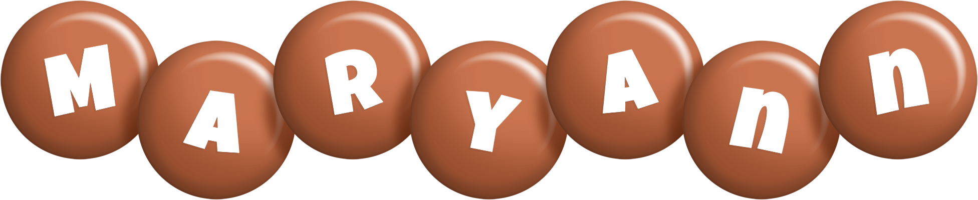 Maryann candy-brown logo