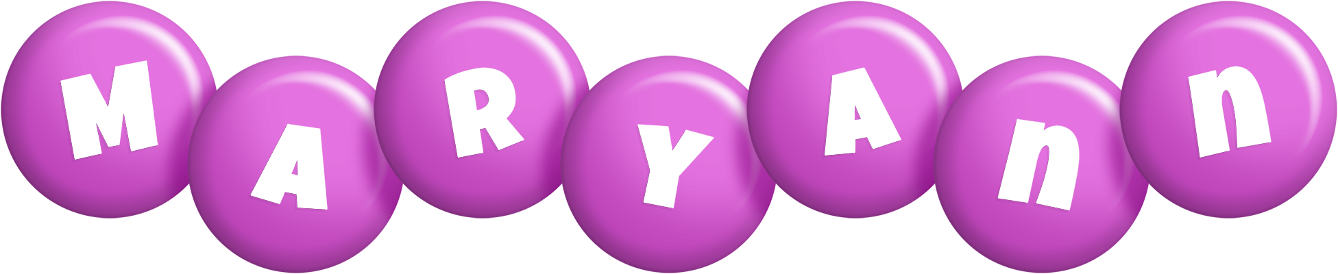 Maryann candy-purple logo